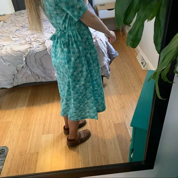 Vintage Handmade Floral Dress - Picture 2 of 10